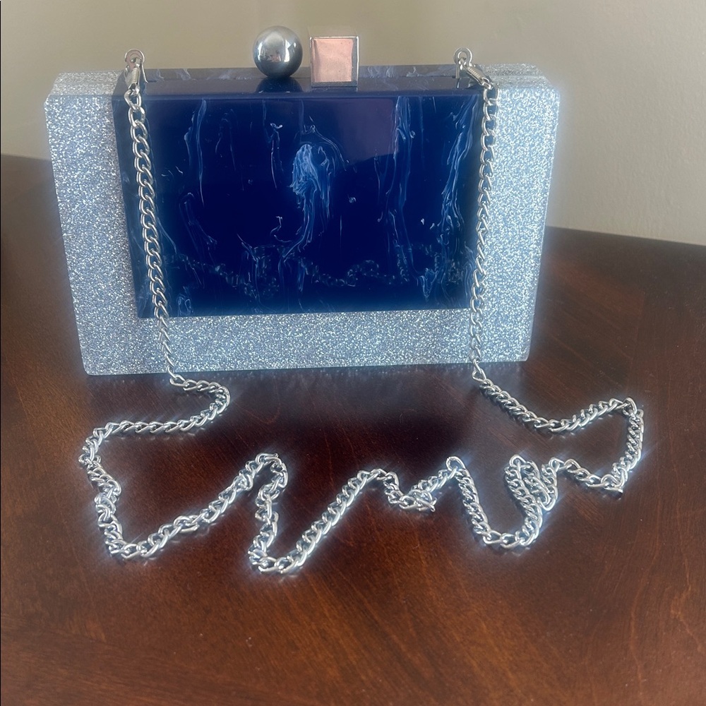 Nina Acrylic Box Clutch